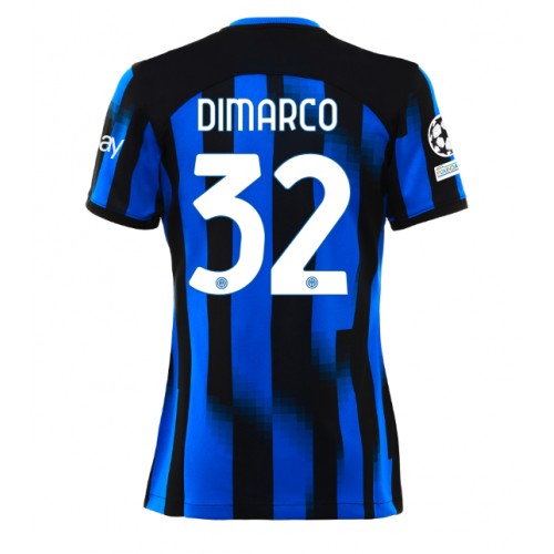 Inter Milan Federico Dimarco #32 Domaci Dres za Ženska 2023-24 Kratak Rukav